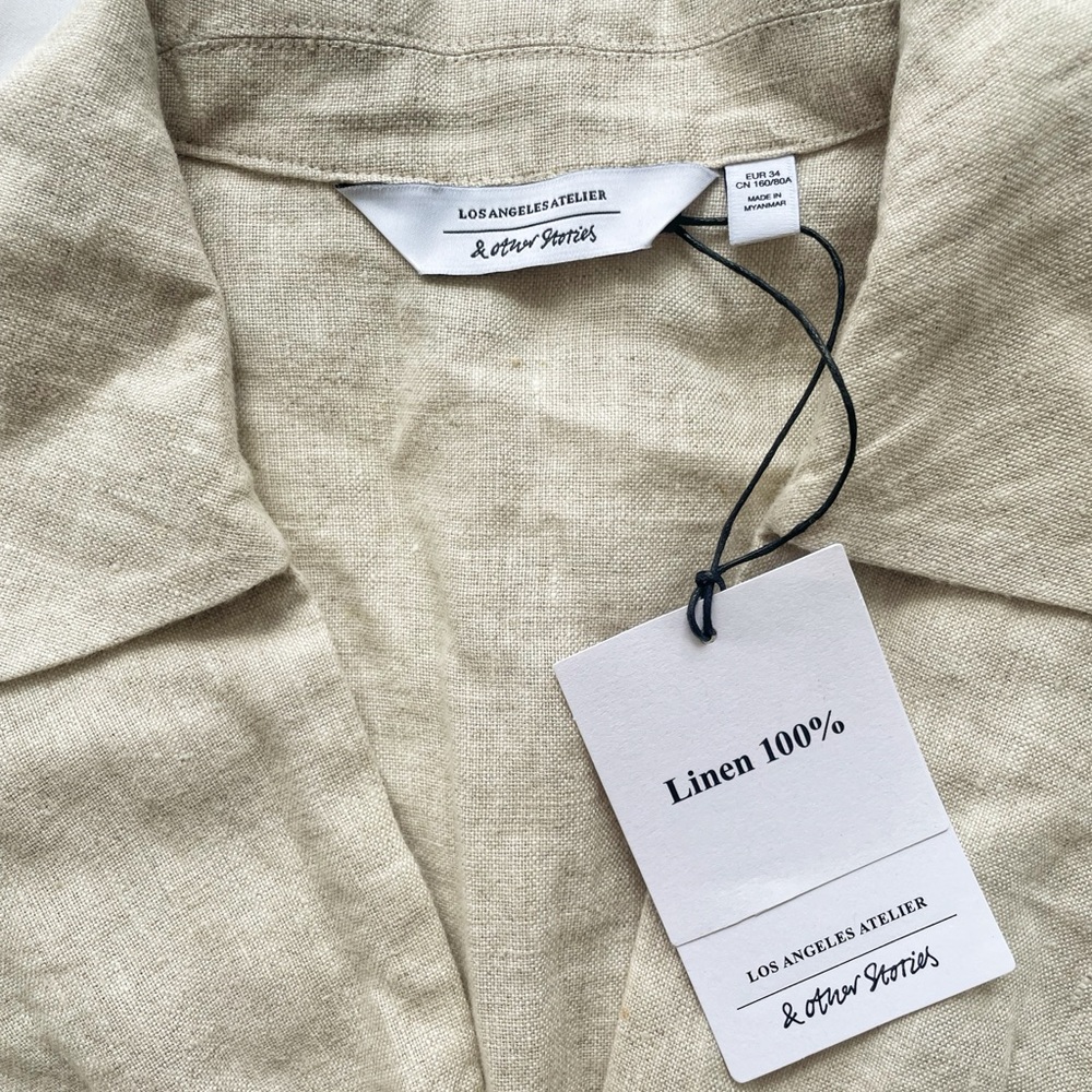 NWT & Other Stories Linen Dress